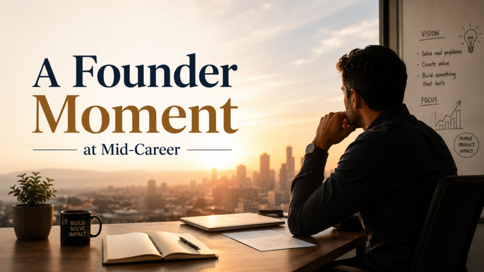 A Founder Moment at Mid-Career